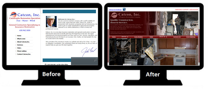 Website makeover Website makeover