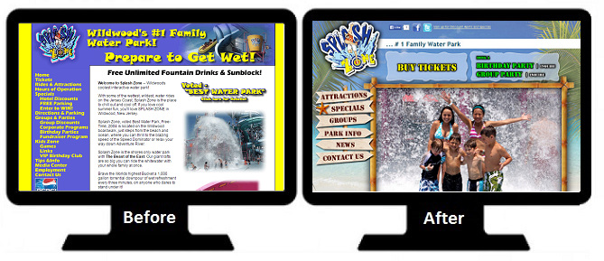 Website makeover Website makeover